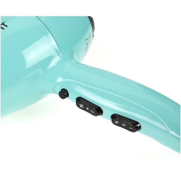 03-107 Mint Фен DEWAL Midnight мятный 2000 вт.ионизация, 2 насадки