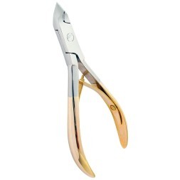 КСС 4/6 GOLD, кусачки для кутикулы (6мм), золотое покрытие