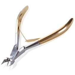 КСС 4/6 GOLD, кусачки для кутикулы (6мм), золотое покрытие