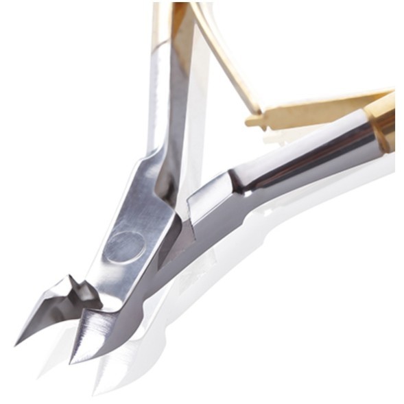 Кусачки маникюрные для кожи (6мм) КСС-4/6 GOLD