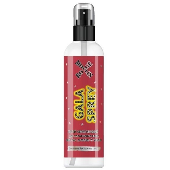MOULIN ROUGE: СПРЕЙ КЕРАТИНОВЫЙ  для уплотнения волос  salon-bar: proteins  &amp; keratins 200 ml
