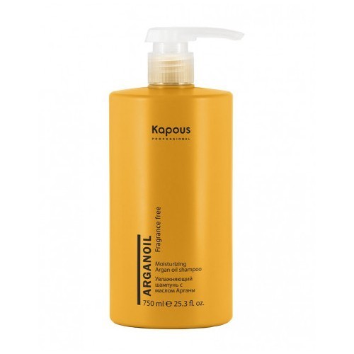 Увлажняющий шампунь с маслом арганы серии &quot;Arganoil&quot; Kapous, 750 мл