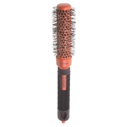 DW20195-COLOR Термобрашинг DEWAL pro серия &quot;COLOR&quot;керамическое покрытие,нейлоновая щетина, меняет цвет, красный 25/41 мм