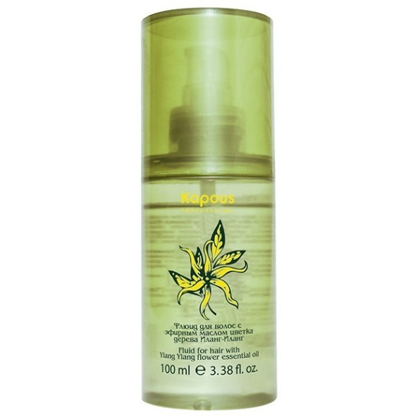 Флюид для волос с эфирным маслом цветка дерева Иланг-Иланг Kapous,100мл