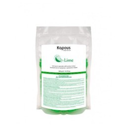 Гелевый воск в гранулах с ароматом «Лайм» Kapous 400 г