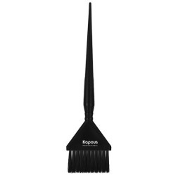 2434 Кисть прямая для окрашивания 214*56 мм, черная Kapous
