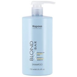 Шампунь с антижелтым эффектом серии &quot;Blond Bar&quot; Kapous, 750 мл