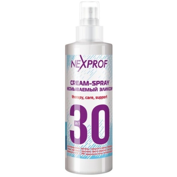 Несмываемый мульти эликсир  30 в 1 (спрей-сливки 10 масел) (CREAM-SPRAY   30  in one) 150 мл