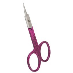 НСС 5 PURPLE, ножницы для кутикулы, зауженные лезвия, плечики, пурпурное покрытие