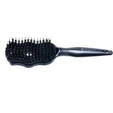 Щетка DEWAL,серия"New Flexi", с антистат.покрытием, нейлон.штифт + нат. щетина, 8 ряд