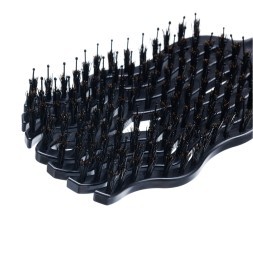 Щетка DEWAL,серия"New Flexi", с антистат.покрытием, нейлон.штифт + нат. щетина, 8 ряд