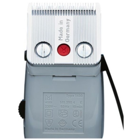 1400-0087 Moser Hair clipper 1400 230V 50Hz black/машинка для стрижки, черн, насадка 4-18мм