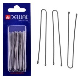 SLT60P-4S/60 Шпильки DEWAL серебристые, прямые 60мм, 60шт/уп, на блистере, жесткие