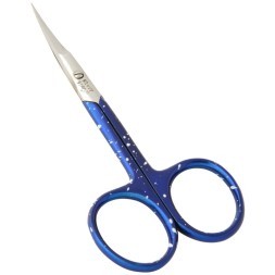 НСС 6 BLUE, ножницы для кутикулы, длинные тонкие лезвия, синее покрытие