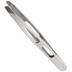 АТ 995, пинцет, косой с отверстиями