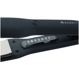 03-801 Щипцы для выпрямления волос DEWAL PRO KERA PLUS, 38х90мм, с терморег., титановое покр, 51Вт