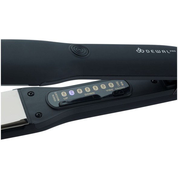 Щипцы для выпрямления волос DEWAL PRO KERA PLUS, 38х90мм, с терморег., титановое покр, 51Вт  03-801