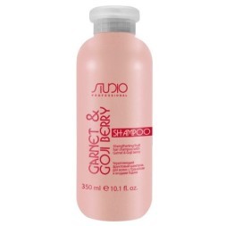 Укрепляющий фруктовый шампунь для волос с Гранатом и ягодами Годжи линии Studio Professional, 350 мл
