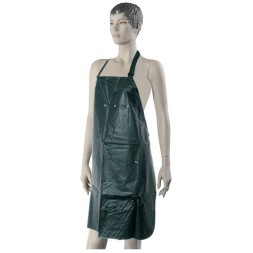 Фартук мастера DEWAL для окрашивания, ПВХ, черный 67х86см