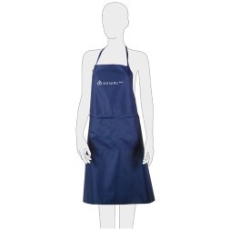 BP09000/1 Фартук мастера DEWAL для стрижки и окрашивания, нейлон, синий 84х116см