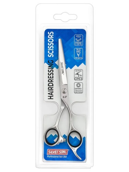 PN 115-6 PRO, Парикмахерские ножницы 6&quot;, эргономичные, гравировка на ручках