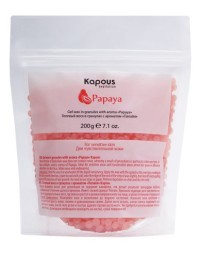 Гелевый воск в гранулах с ароматом «Папайя» Kapous, 200 г