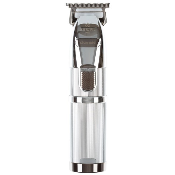 Машинка для стрижки окантовочная DEWAL PRO SILVER MINI, аккум/сеть, 7000 об/мин, Т-нож 40мм, 0,5мм