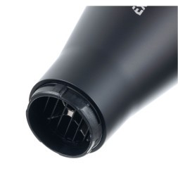 Фен DEWAL EXCEPTION, черный, вес 570гр, 2200Вт, 2 насадки, провод 3м