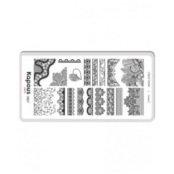 Lace 2, пластина для стемпинга «Crazy story» Kapous