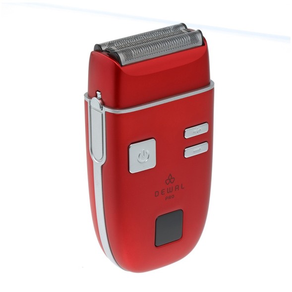 Red Шейвер для проработки контуров и бороды\бритья DEWAL PRO BLADE Red  03-417 