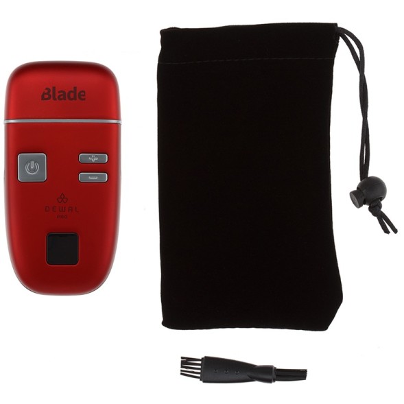 Red Шейвер для проработки контуров и бороды\бритья DEWAL PRO BLADE Red  03-417 