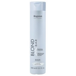 Питательный оттеночный бальзам для оттенков блонд серии “Blond Bar”, Платиновый, 300 мл