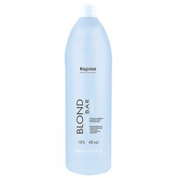 Кремообразная окислительная эмульсия «Blond Cremoxon» с экстрактом Жемчуга Kapous серии “Blond Bar” 12%, 1000 мл