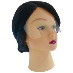 T-1511, Экран защитный для лица DEWAL, PVC, прозрачный, одноразовый 50шт/уп