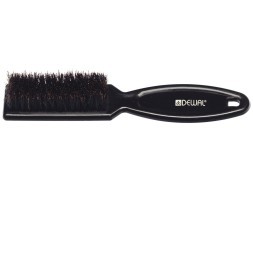 Щетка для барберов DEWAL, черная, 14см .