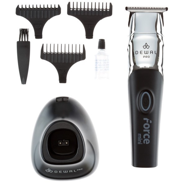 03-965 Машинка для стрижки окантовочная DEWAL FORCE MINI, аккум\сет, 10000 об\мин, нож 40мм, 0,2 мм,3 нас