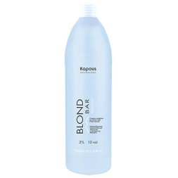 Кремообразная окислительная эмульсия «Blond Cremoxon» с экстрактом Жемчуга Kapous серии “Blond Bar” 3%, 1000 мл