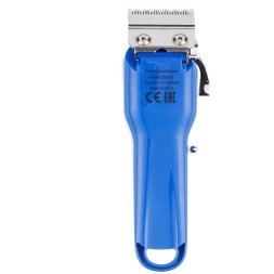 Машинка для стрижки DEWAL PRO NEON BLUE, аккум\сет, 6000 об\мин, нож 45 мм, 0,8 - 2,0 мм, 6 нас