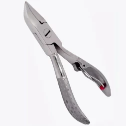 АТ 871, кусачки для ногтей (15мм), вогнутые лезвия, одинарная пружина