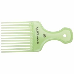 CO-6802-OLIVE Гребень DEWAL OLIVE моделирующий, антистатик, зеленый 6,7 х 15,8 см