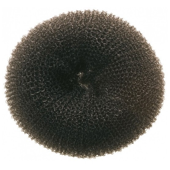 HO-5321S/10 Black Валик для прически DEWAL,губка, черный d8см