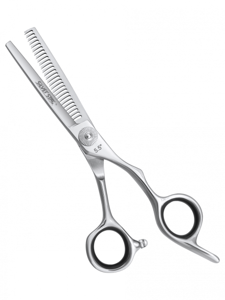 PN 116-5.5F PRO, Филировочные ножницы односторонние 5,5&quot;, эргономичные, выносной винт