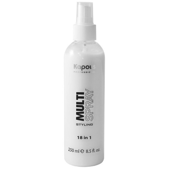 Мультиспрей для укладки волос 18 в 1 «Multi Spray» серии “Styling” Kapous, 250 мл