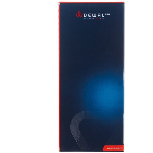 Футляр DEWAL для ножниц, кожзам, чёрного цвета