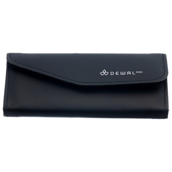 Футляр DEWAL для ножниц, кожзам, чёрного цвета