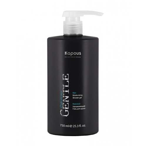 Увлажняющий мужской гель для душа с экстрактом Оливы серии "Gentelemen" Kapous, 750 мл