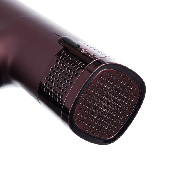 Фен DEWAL PRO LEGACY, бордовый, 1700W, бесщеточный мотор, ионизация, 2 насадки + диффузор, провод 3м