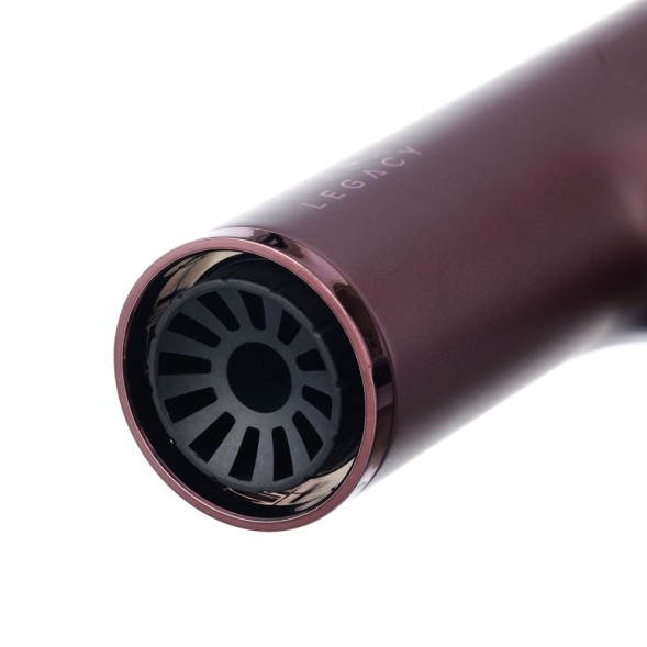 Фен DEWAL PRO LEGACY, бордовый, 1700W, бесщеточный мотор, ионизация, 2 насадки + диффузор, провод 3м