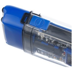 Шейвер для проработки контуров/бороды DEWAL PRO BARBER STYLE NEON BLUE ,аккум, 7000об\мин,2 бр.гол