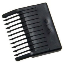 1230-7490 Moser Attachment comb # 1, 4,5mm  black/пластиковая насадка # 1,  4,5мм, черная